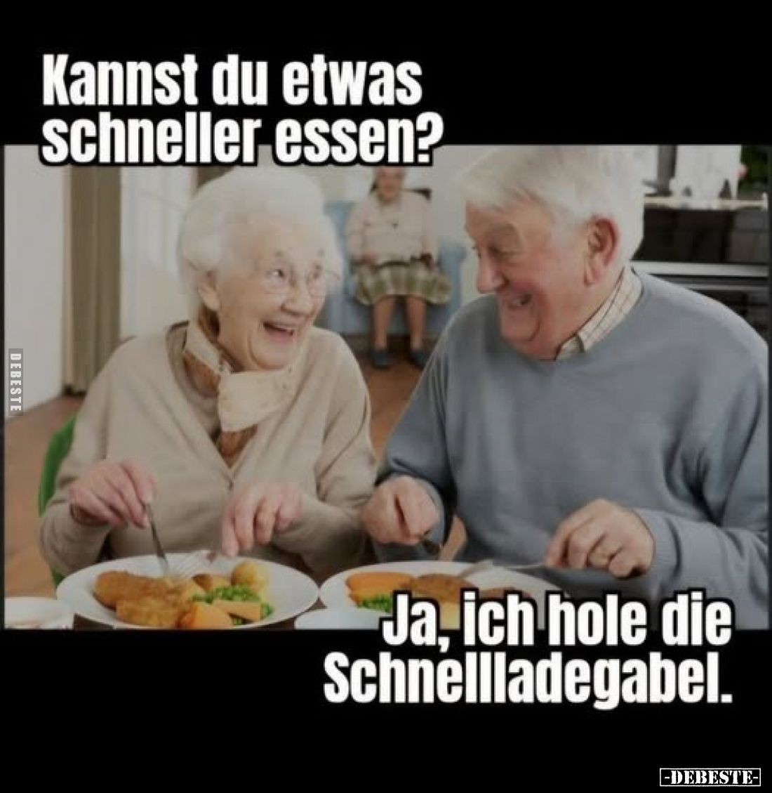 Kannst du etwas schneller essen?.. - Lustige Bilder | DEBESTE.de