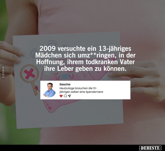 2009 versuchte ein 13-jähriges Mädchen.. - Lustige Bilder | DEBESTE.de