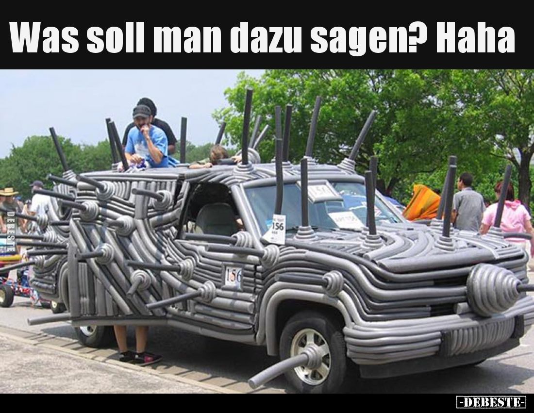 Was soll man dazu sagen? Haha