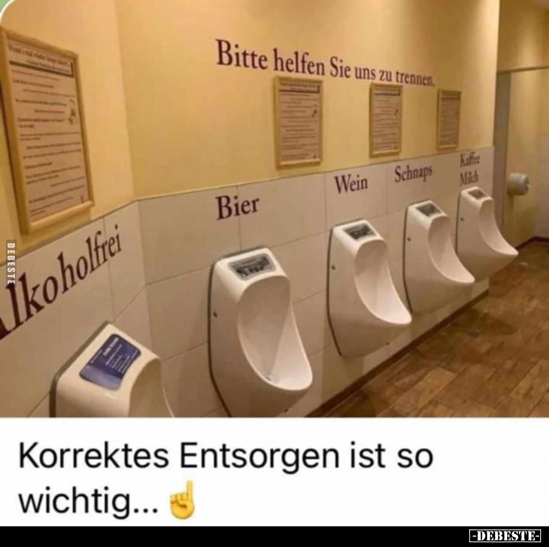 Korrektes Entsorgen ist so wichtig... - Lustige Bilder | DEBESTE.de