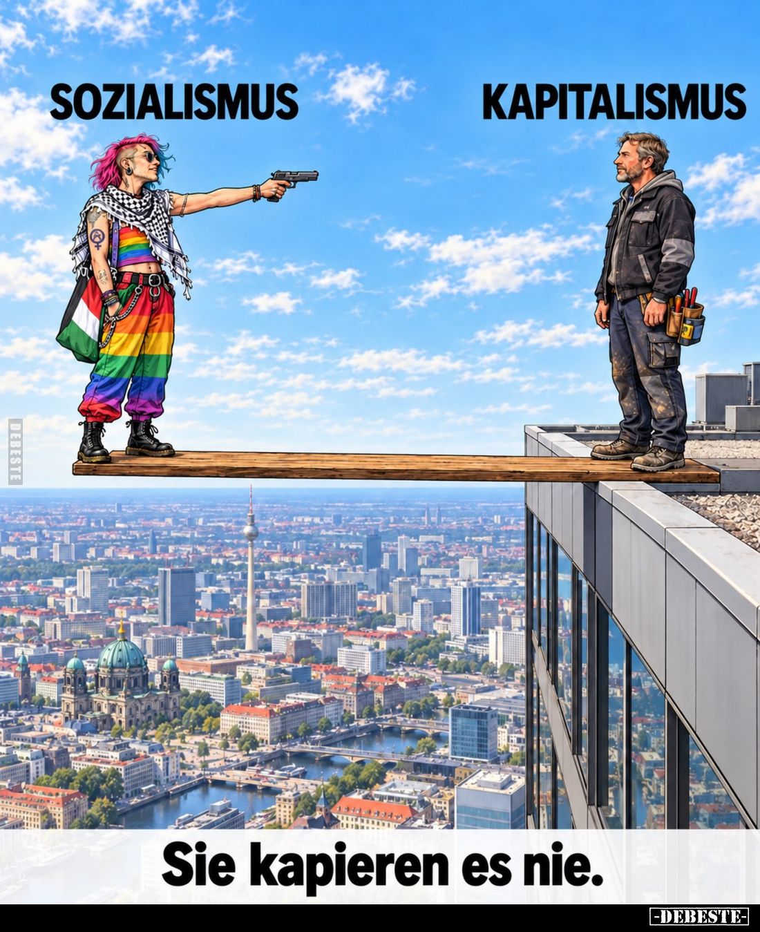 Sozialismus
-
Kapitalismus
-
Sie kapieren es nie.