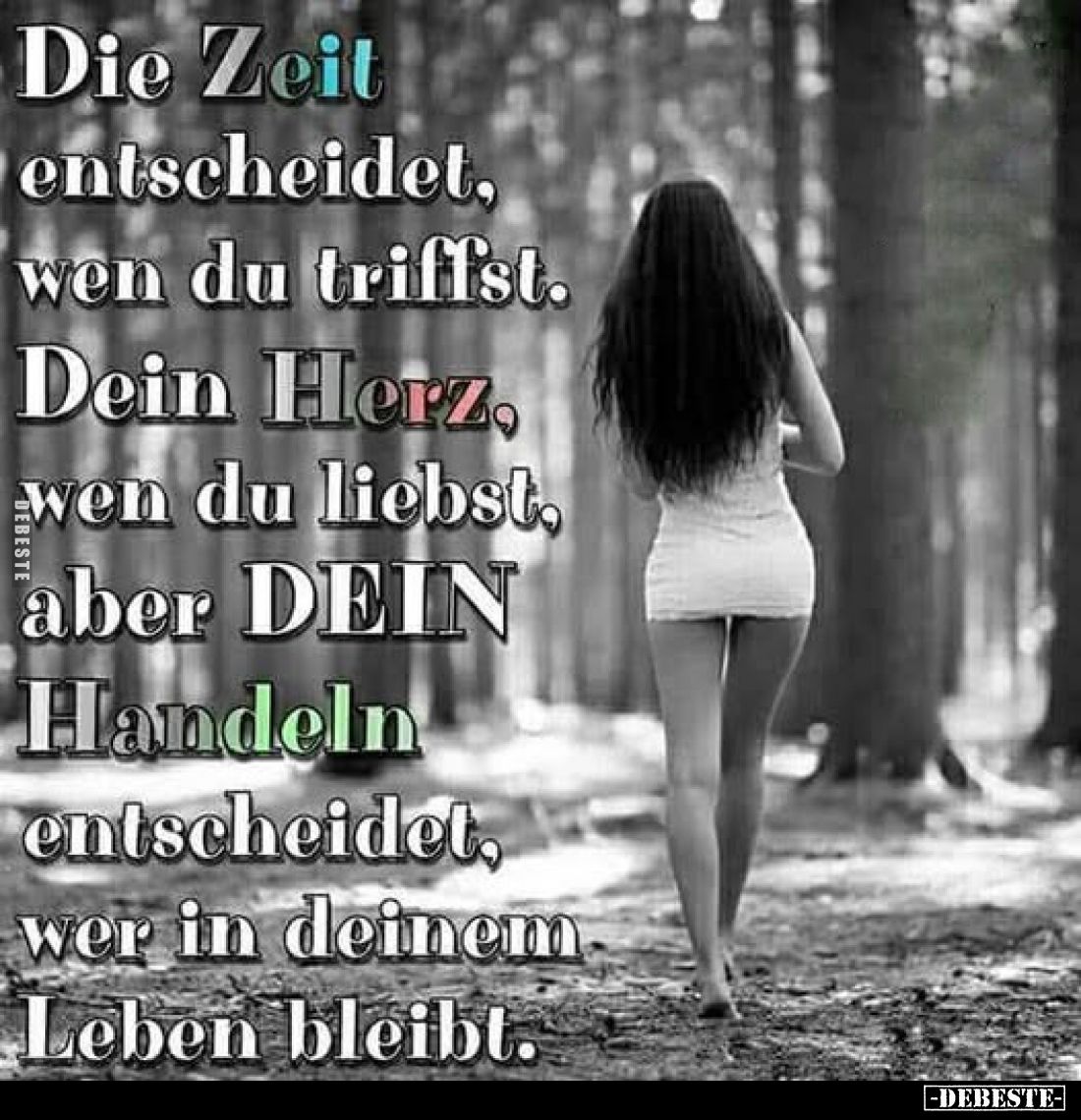 Die Zeit entscheidet, wen du triffst.. - Lustige Bilder | DEBESTE.de