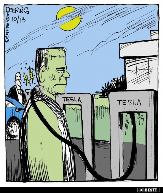 Tesla und Frankenstein... - Lustige Bilder | DEBESTE.de