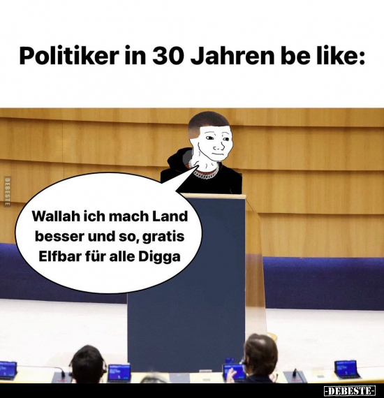 Politiker in 30 Jahren be like.. - Lustige Bilder | DEBESTE.de