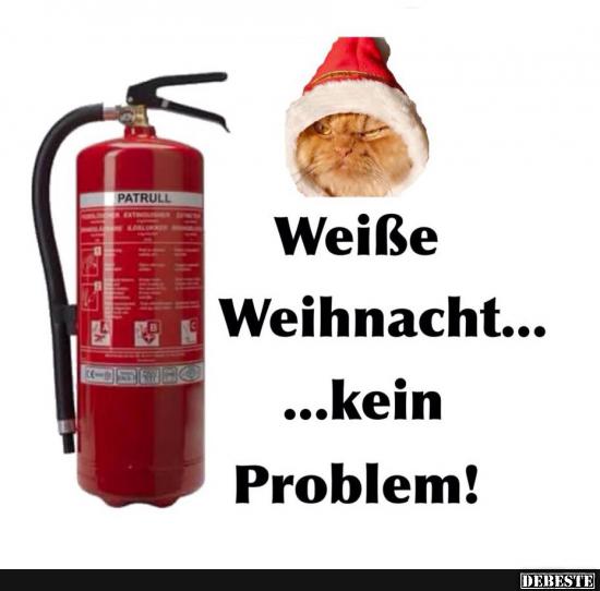 Weiße Weihnacht.. kein Problem! - Lustige Bilder | DEBESTE.de