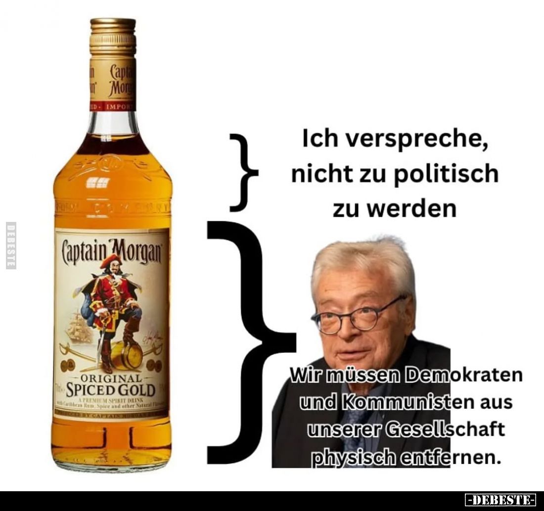 Ich verspreche, nicht zu politisch zu werden.. - Lustige Bilder | DEBESTE.de