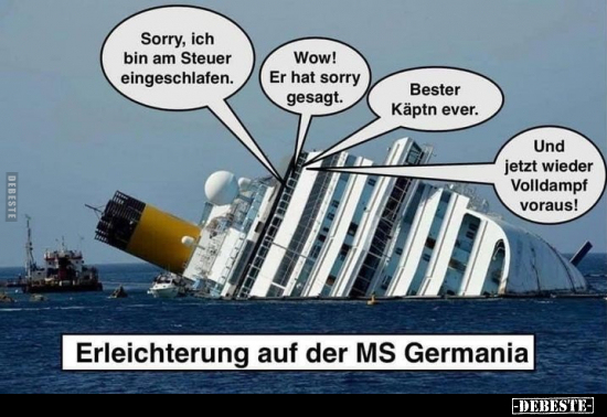 Sorry, ich bin am Steuer eingeschlafen... - Lustige Bilder | DEBESTE.de