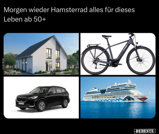 Morgen wieder Hamsterrad.. - Lustige Bilder | DEBESTE.de