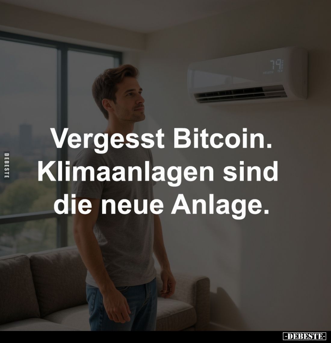 Vergesst Bitcoin.
Klimaanlagen sind 
die neue Anlage.