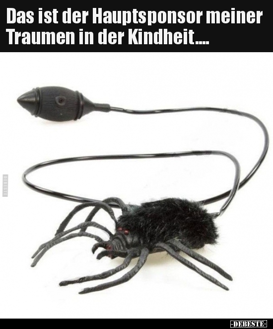 Das ist der Hauptsponsor meiner Traumen in der..