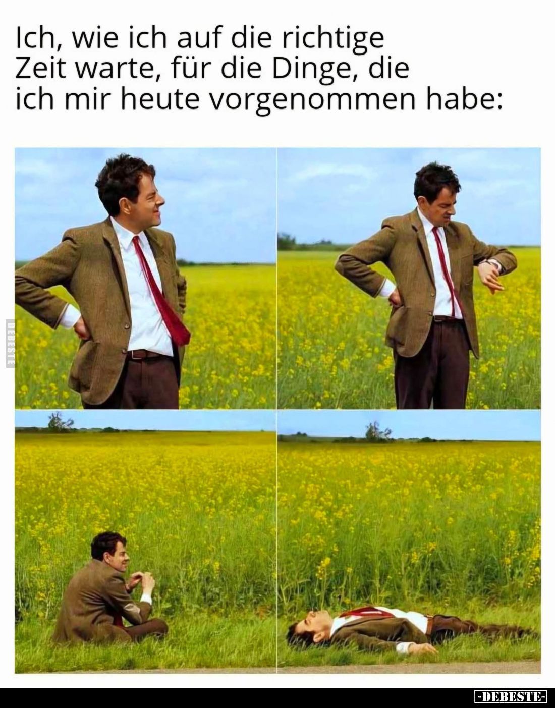 Ich, wie ich auf die richtige Zeit warte... - Lustige Bilder | DEBESTE.de