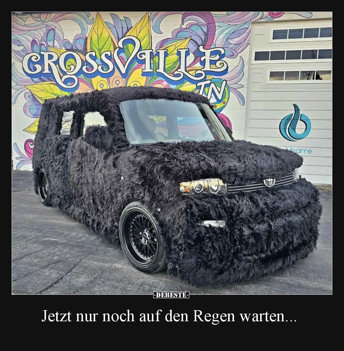 Jetzt nur noch auf den Regen warten