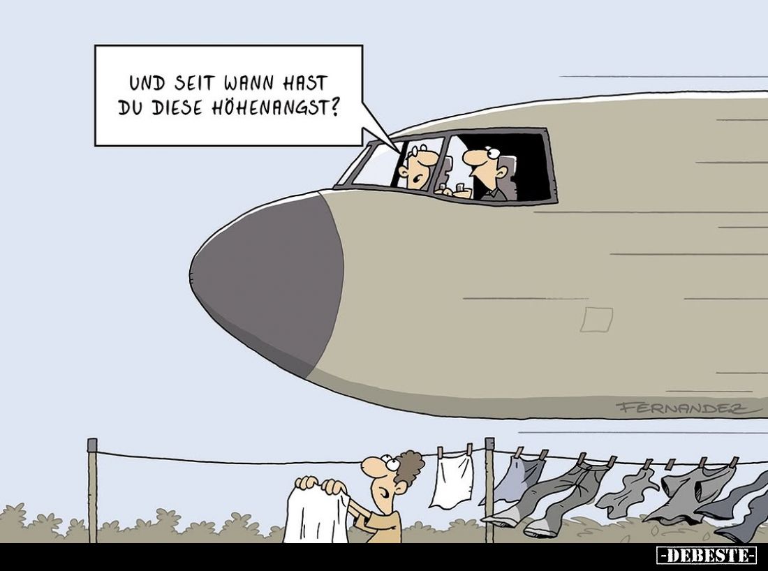 Und seit wann hast du diese Höhenangst?.. - Lustige Bilder | DEBESTE.de