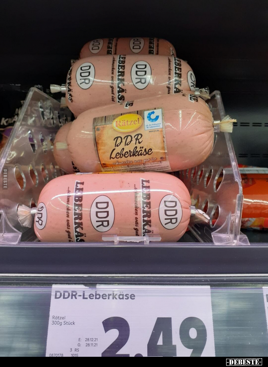 DDR-Leberkäse.. - Lustige Bilder | DEBESTE.de