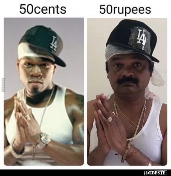 50cent  50rupees