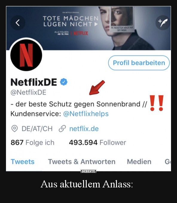 Aus aktuellem Anlass: