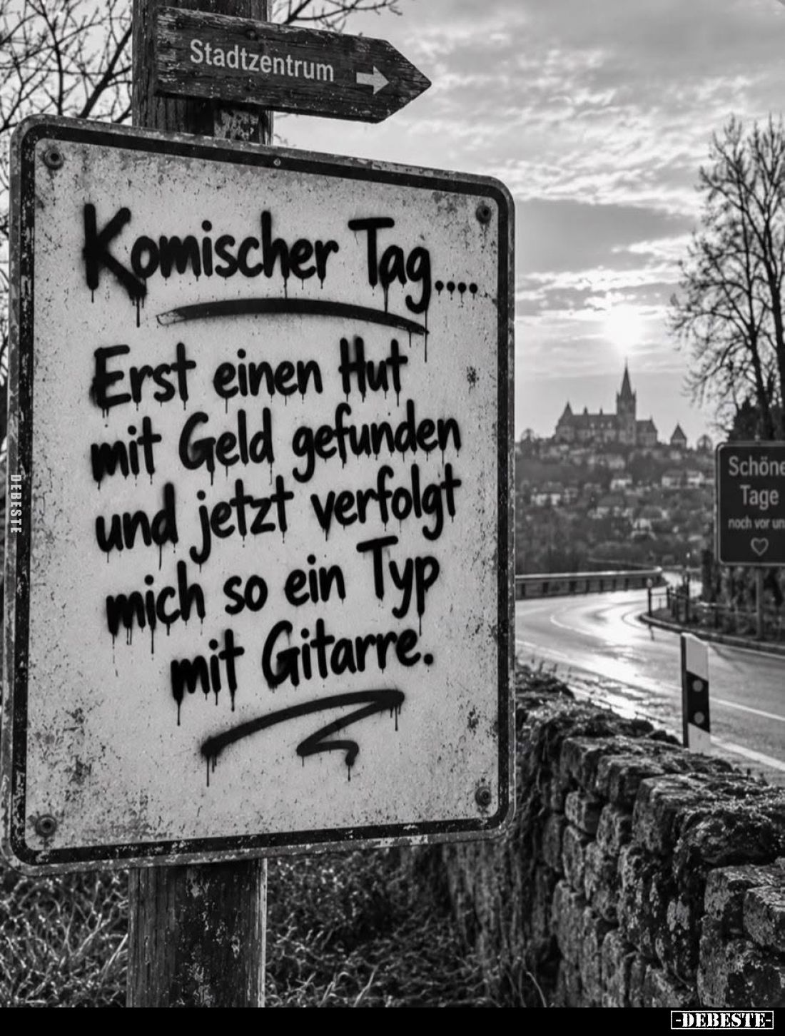 Komischer Tag.. Erst einen Hut mit Geld gefunden... - Lustige Bilder | DEBESTE.de