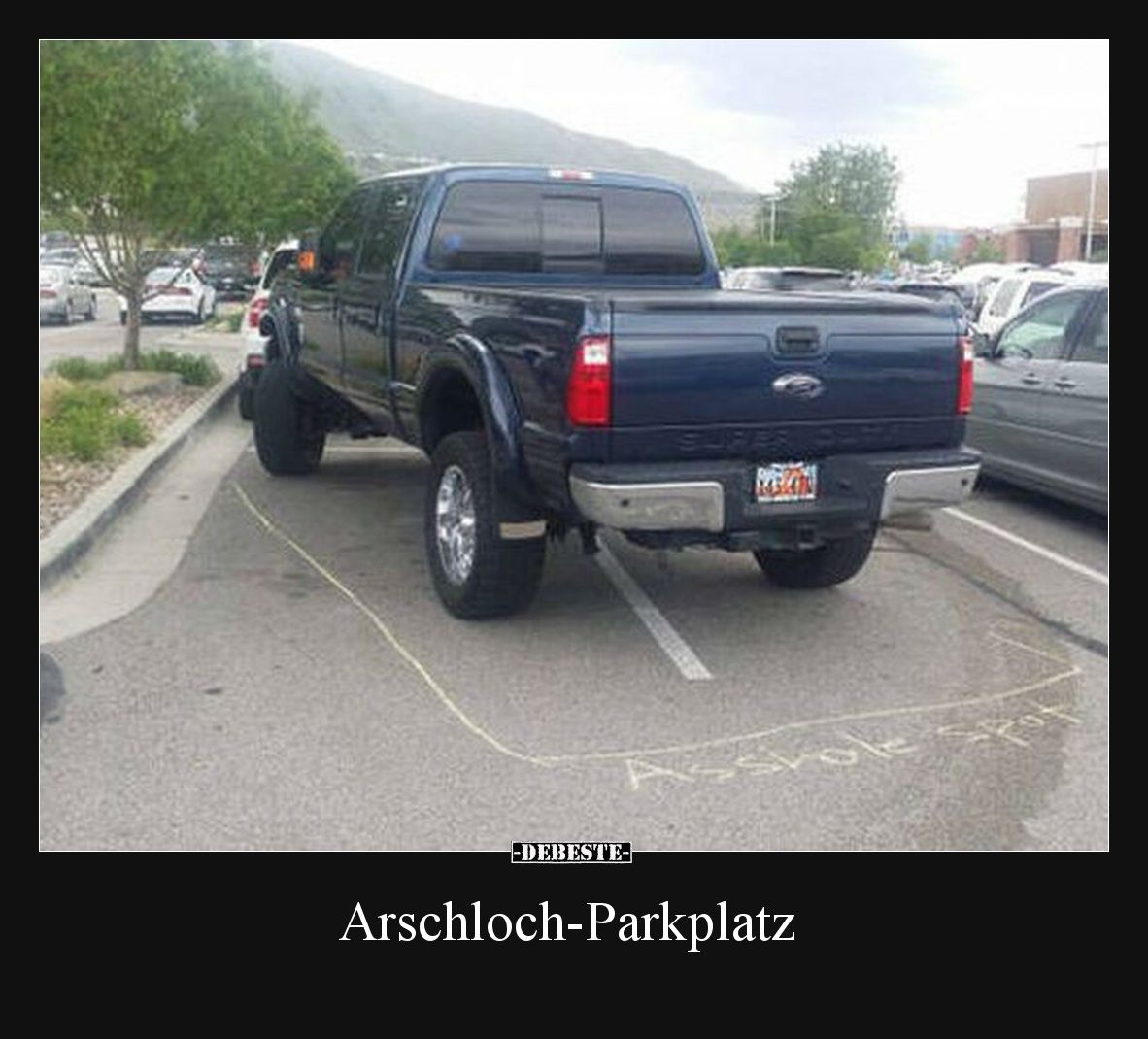Ein Platz für den Arsch