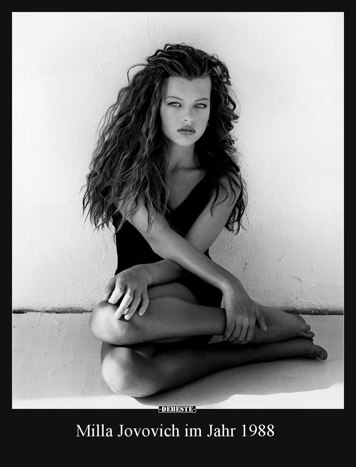 Milla Jovovich im Jahr 1988.. - Lustige Bilder | DEBESTE.de