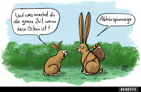 Und was machst du die ganze Zeit, wenn kein Ostern.. - Lustige Bilder | DEBESTE.de