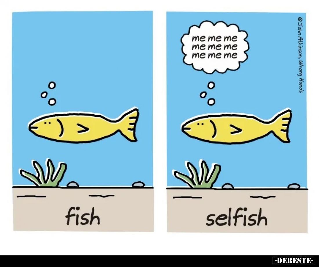 Fish vs Selfish.