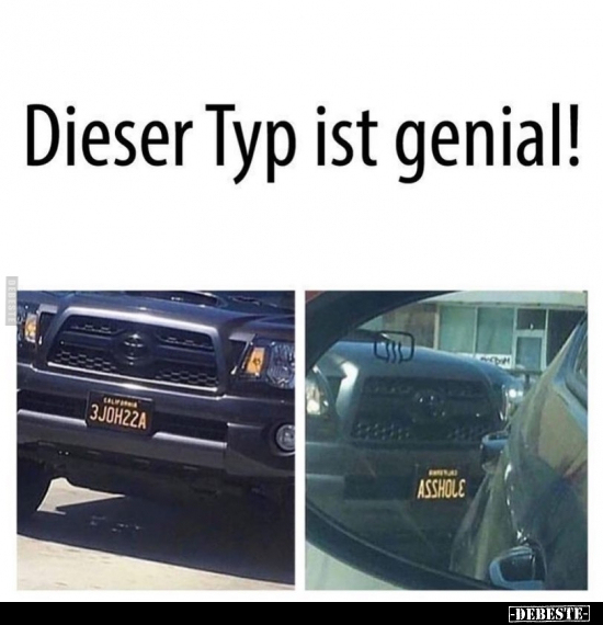 Dieser Typ ist genial!.. - Lustige Bilder | DEBESTE.de