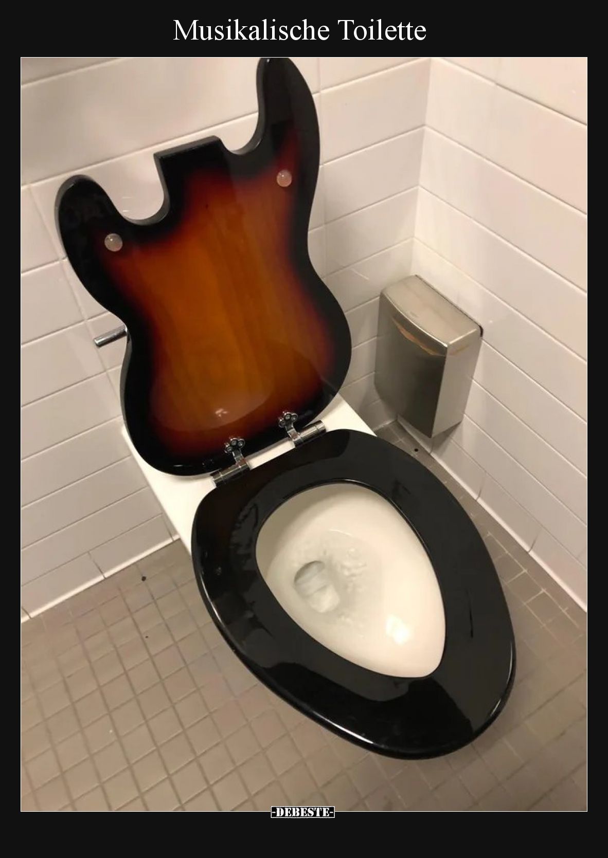 Musikalische Toilette