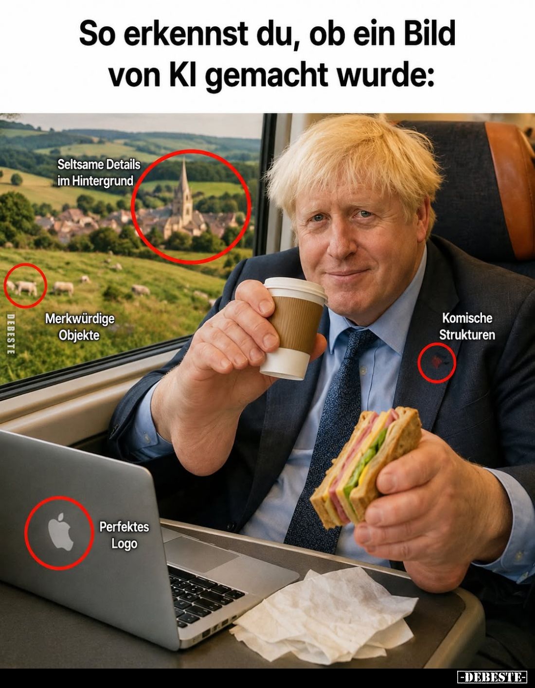 So erkennst du, ob ein Bild von KI gemacht wurde: