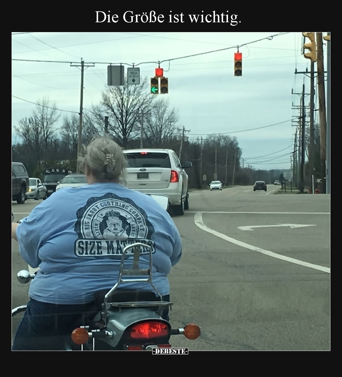 Die Größe ist wichtig