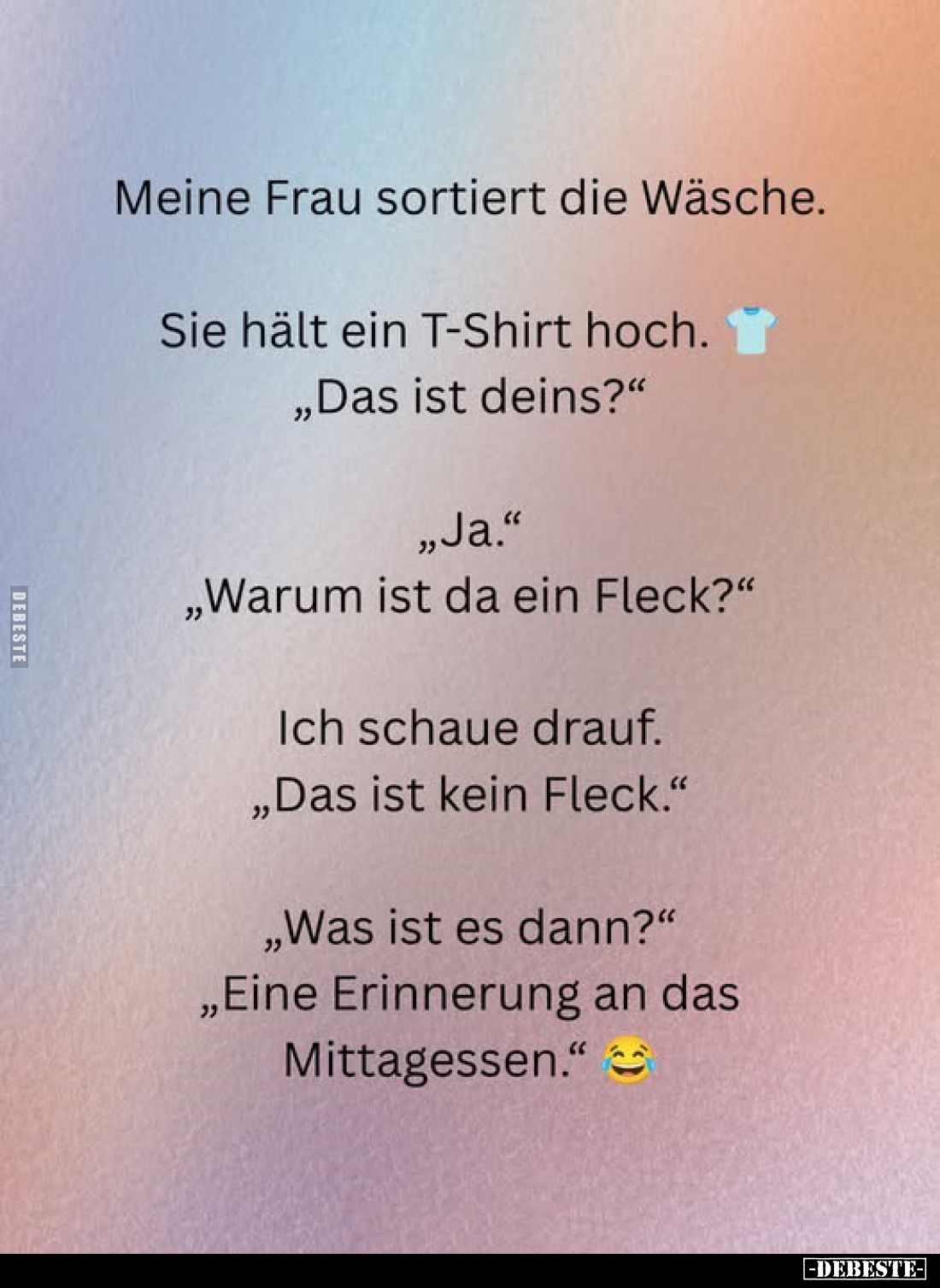 Meine Frau sortiert die Wäsche.. - Lustige Bilder | DEBESTE.de