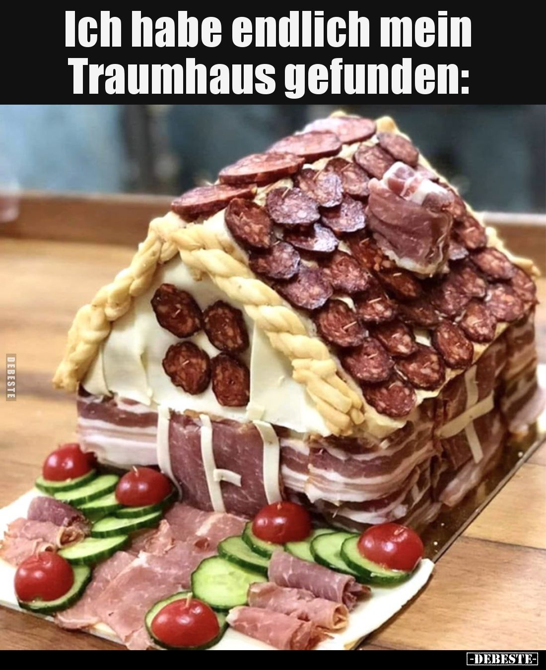 Ich habe endlich mein 
Traumhaus gefunden: