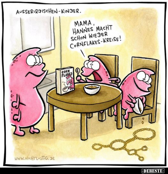 Ausserirdischen-Kinder...