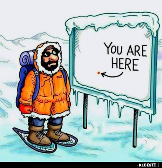 You are here