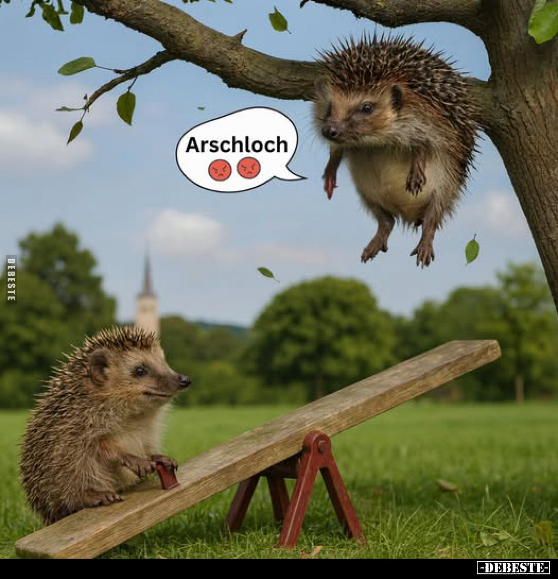 Arschloch.