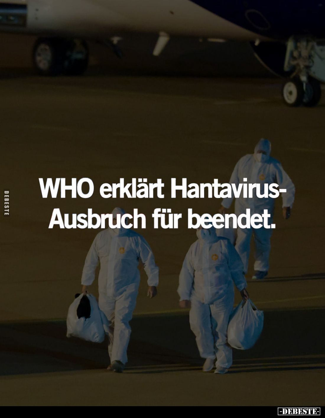 WHO erklärt Hantavirus-Ausbruch für beendet.