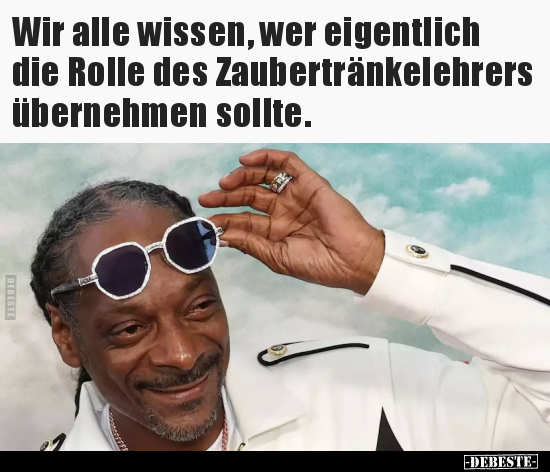 Wir alle wissen, wer eigentlich die Rolle des.. - Lustige Bilder | DEBESTE.de