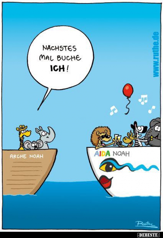 Nächstes Mal buche ich!..