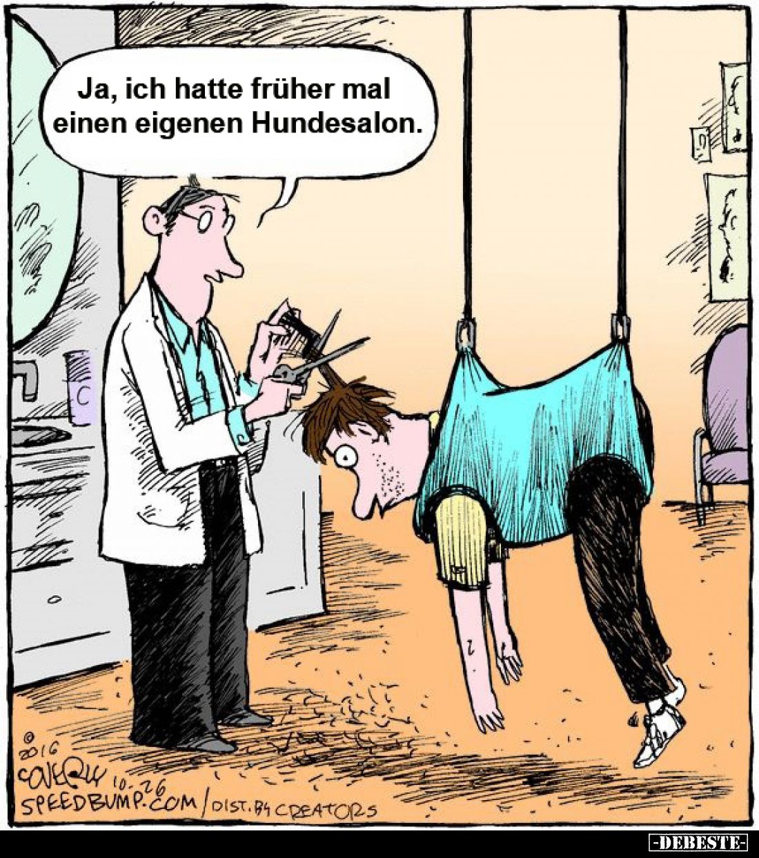 Ja, ich hatte früher mal einen eigenen Hundesalon.