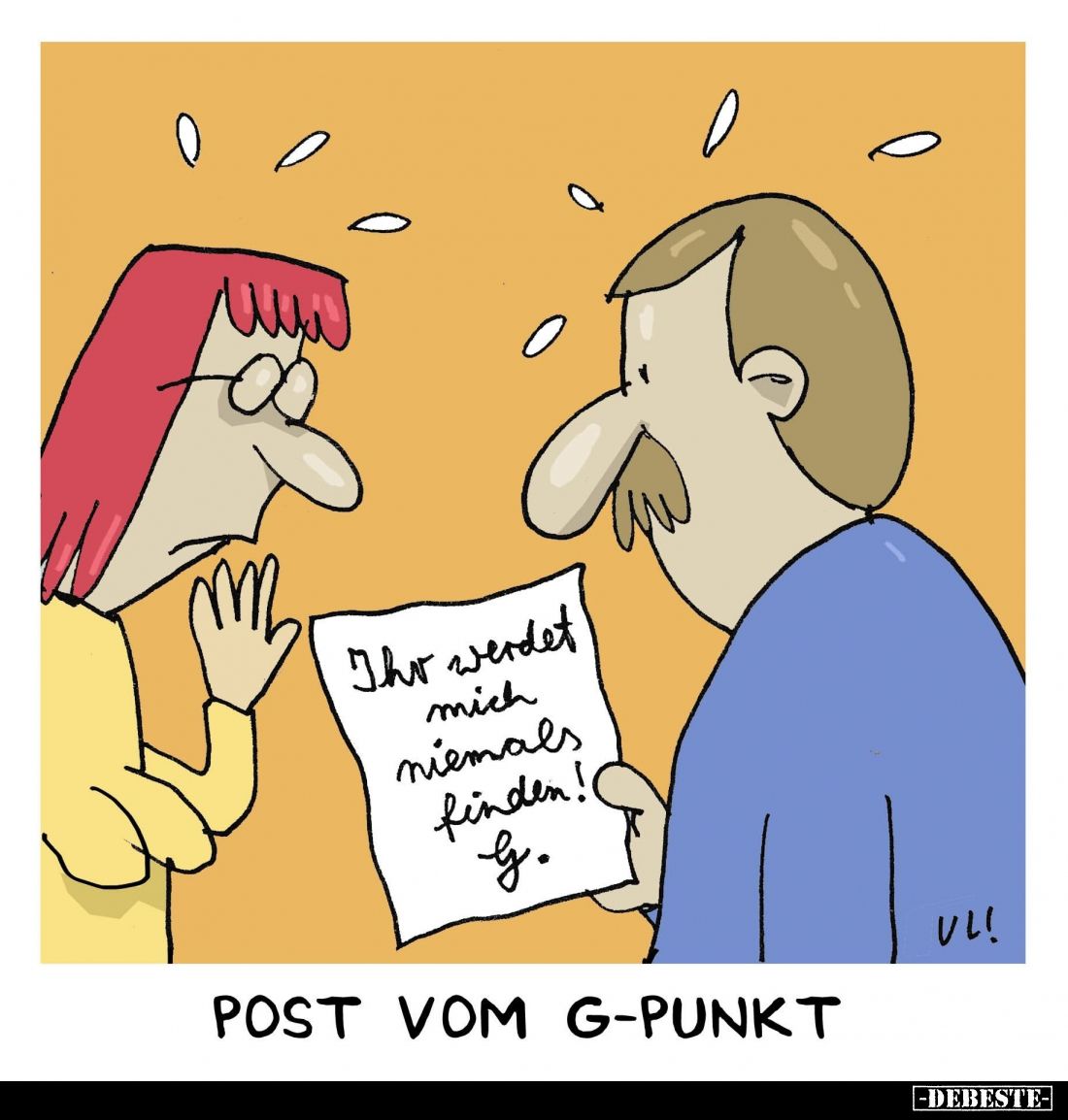 Post vom G-Punkt.