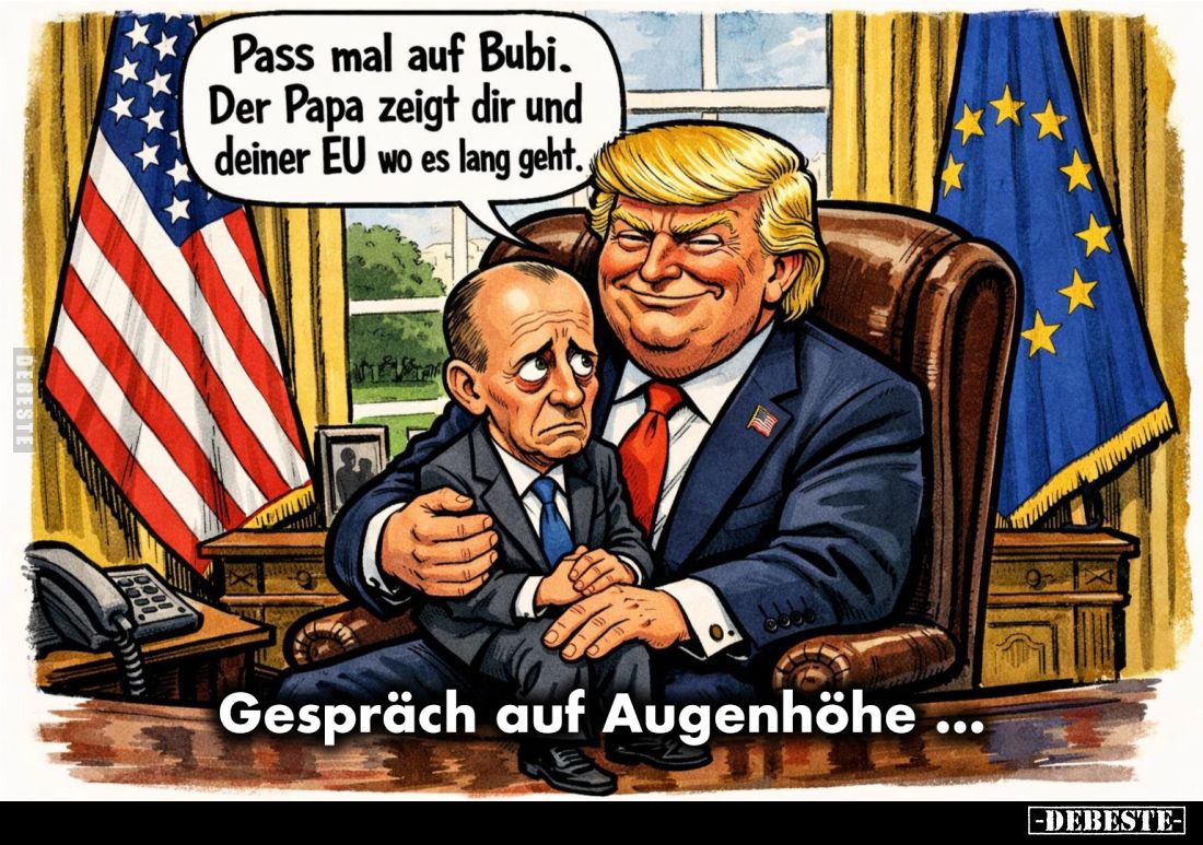 Gespräch auf Augenhöhe... - Lustige Bilder | DEBESTE.de