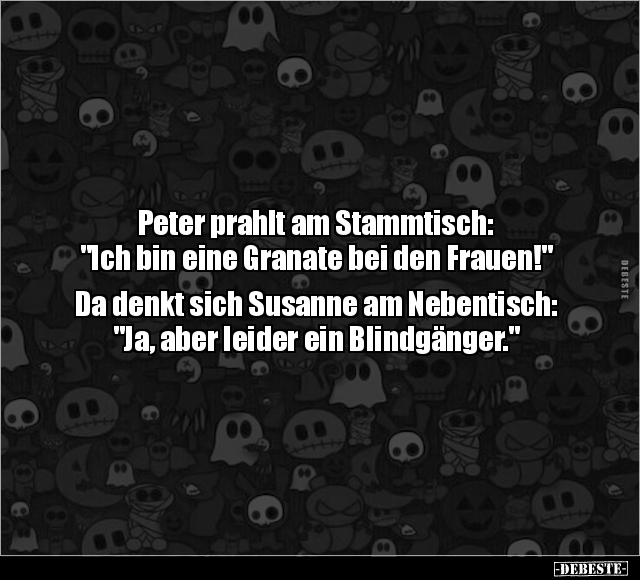 Peter prahlt am Stammtisch.. - Lustige Bilder | DEBESTE.de