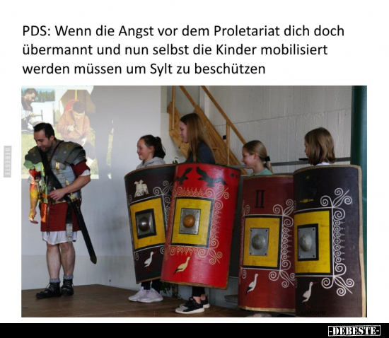 PDS: Wenn die Angst vor dem Proletariat dich doch übermannt.. - Lustige Bilder | DEBESTE.de