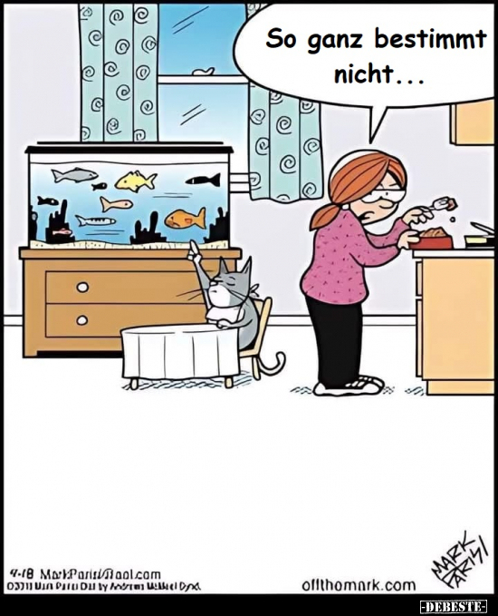 So ganz bestimmt nicht...