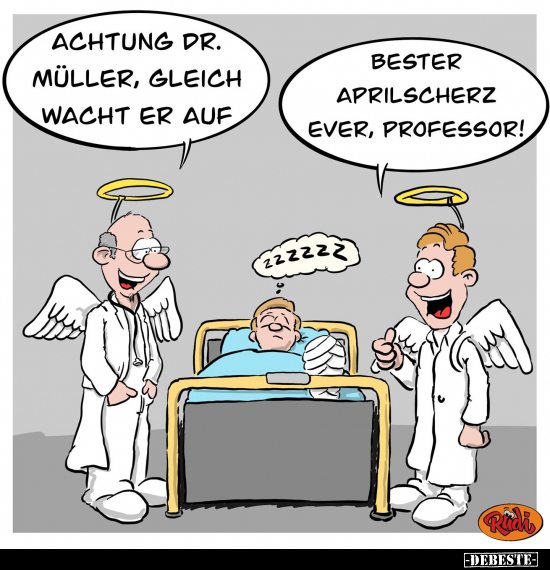 Achtung Dr. Müller, gleich wacht er auf.. - Lustige Bilder | DEBESTE.de