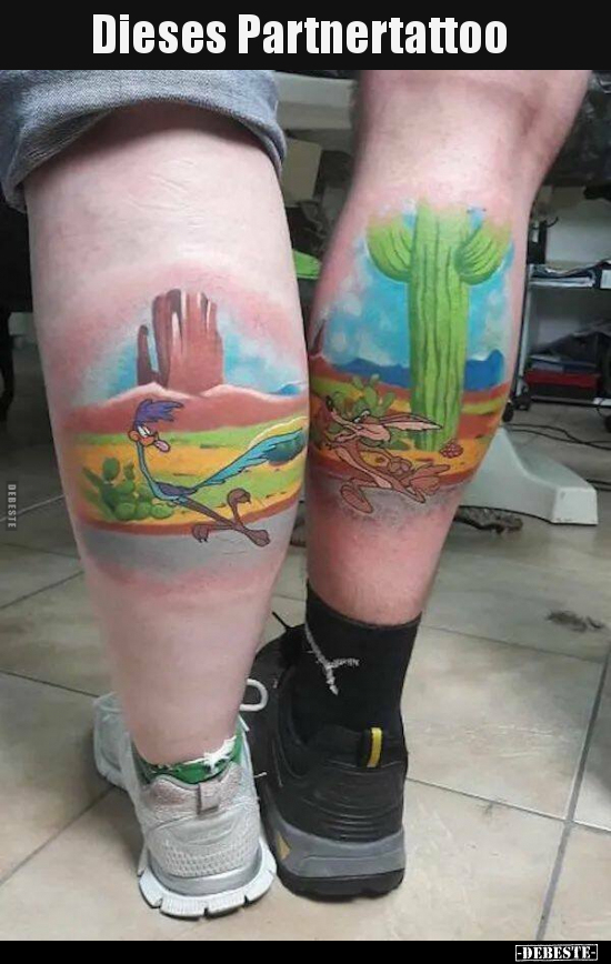 Dieses Partnertattoo.. - Lustige Bilder | DEBESTE.de