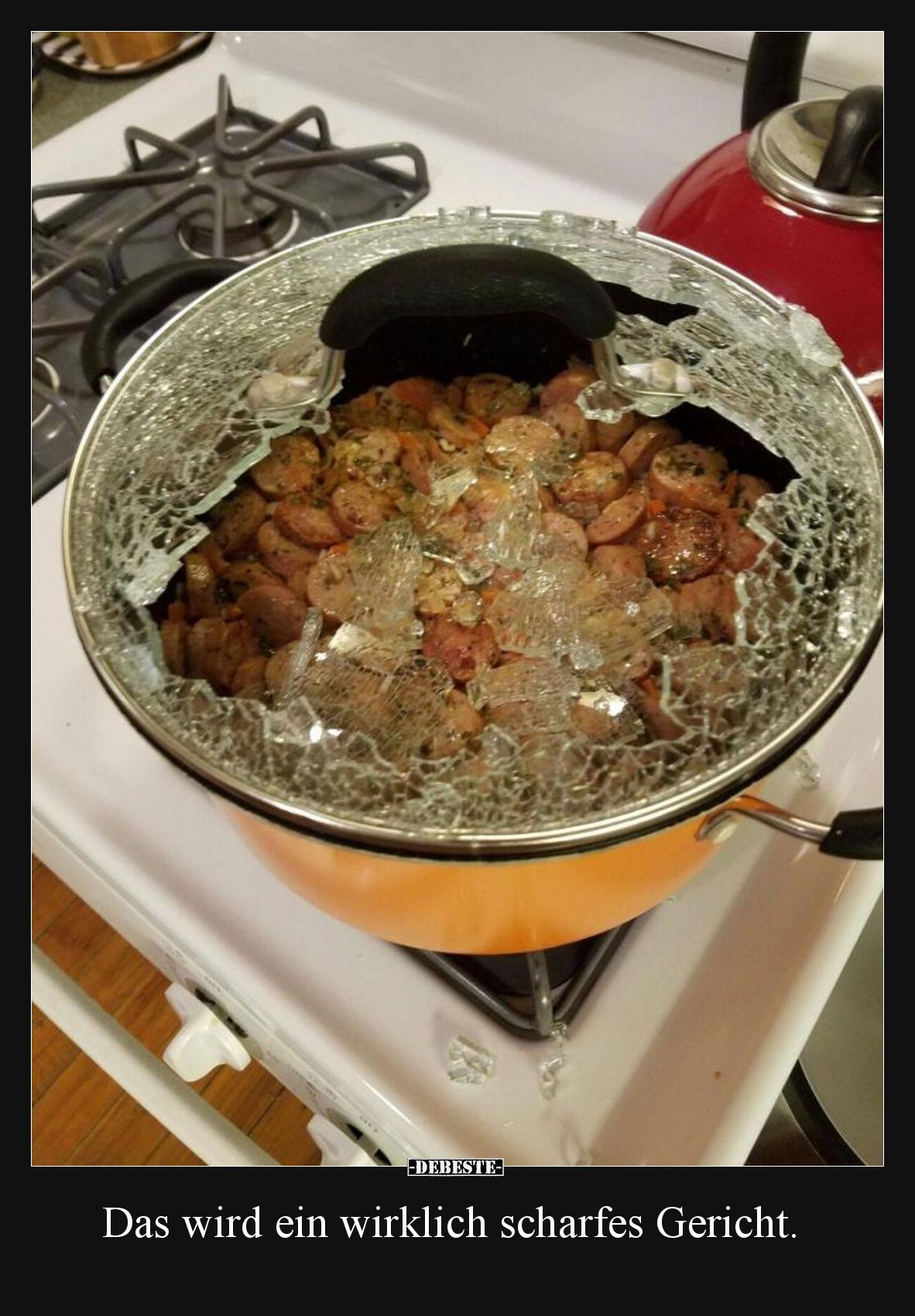 Das wird ein wirklich scharfes Gericht... - Lustige Bilder | DEBESTE.de