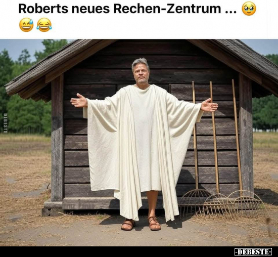 Roberts neues Rechen-Zentrum... - Lustige Bilder | DEBESTE.de