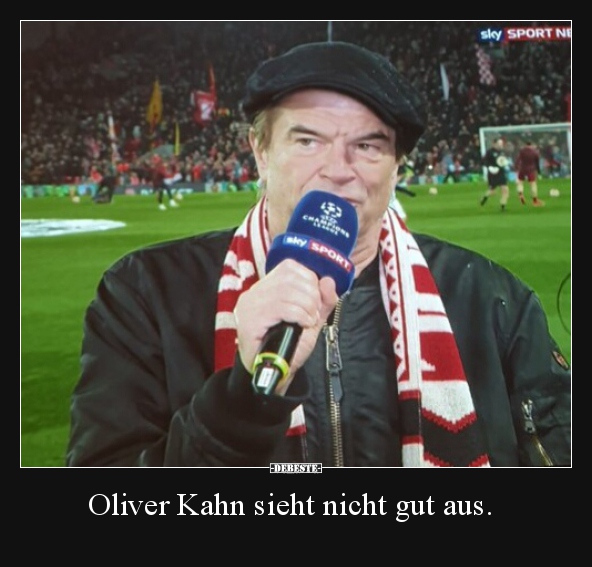 Oliver Kahn sieht nicht gut aus... - Lustige Bilder | DEBESTE.de