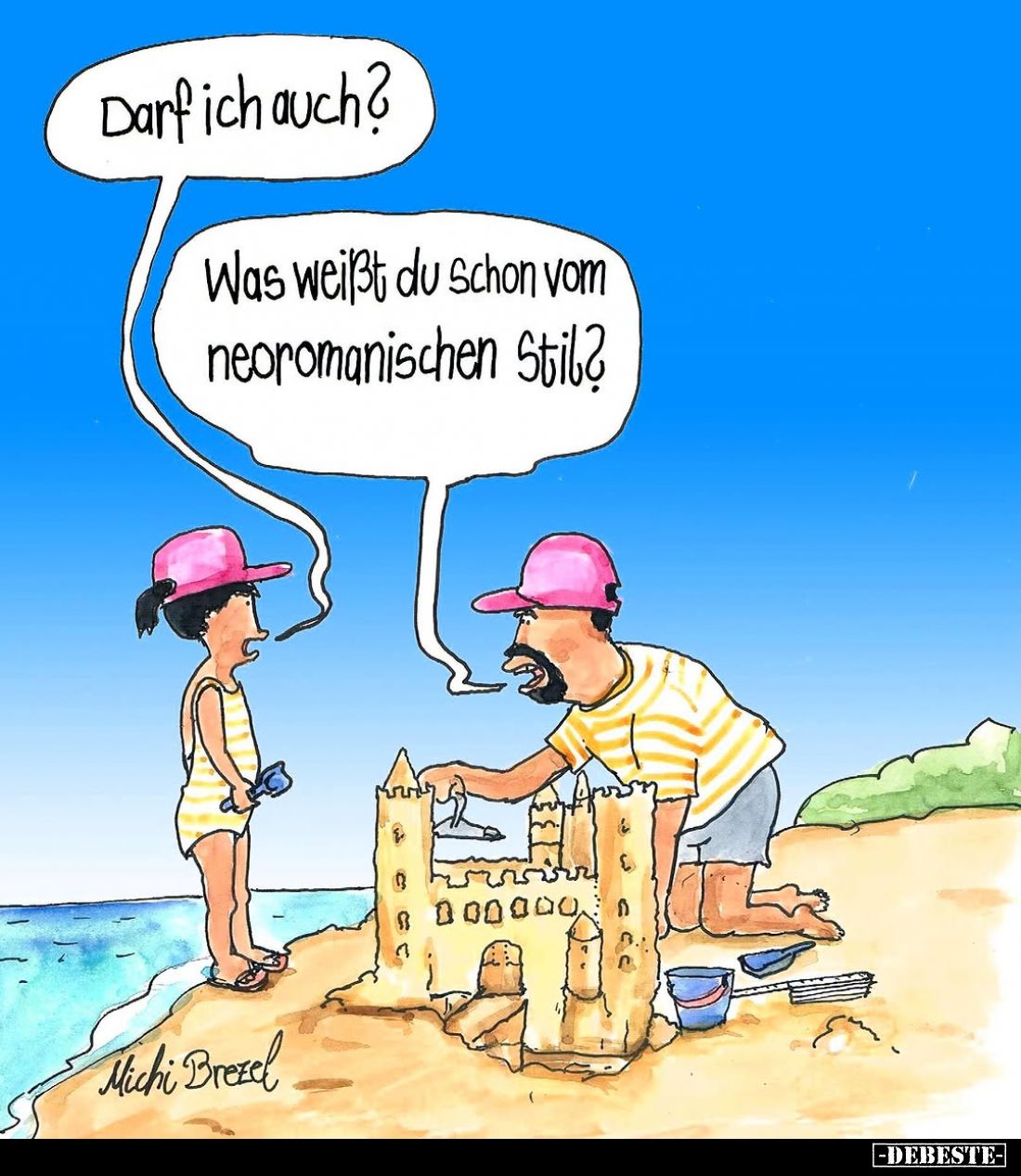 Darf ich auch? -
Was weißt du schon vom neoromanischen Stil?