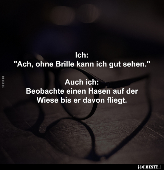 Ohne, Brille, Hasen